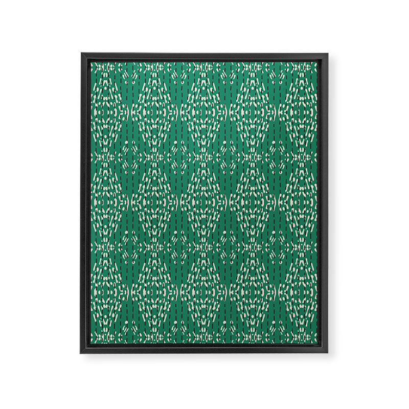 ZOLA KANTHA GREEN Framed Canvas Print Gallery Image 8