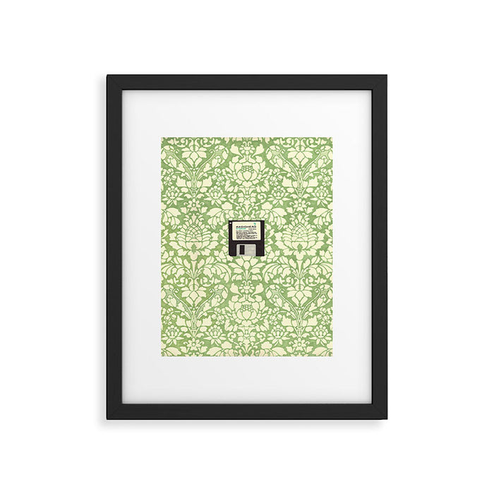 3 1/2 Inch Floppy Disk Framed Art Print Gallery Image 1
