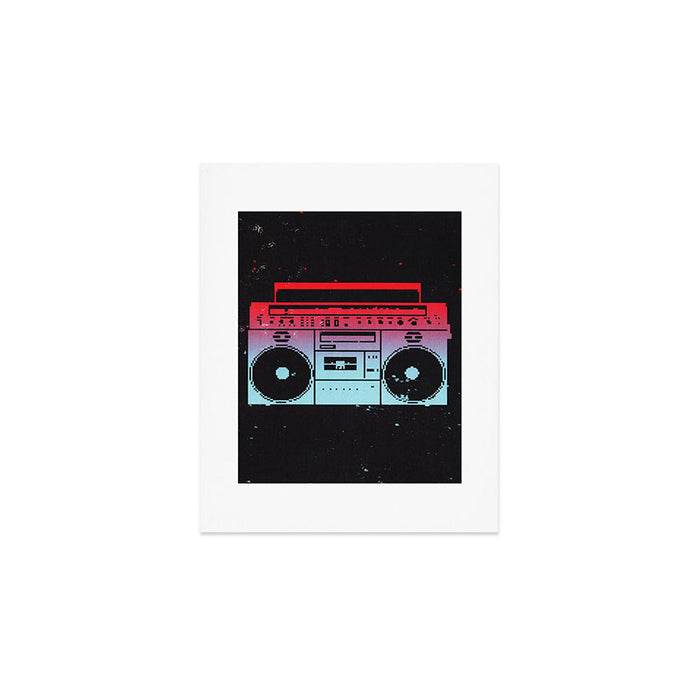 Boombox Art Print Gallery Image 1