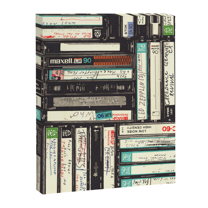 Cassettes Canvas Print Gallery Image 1