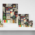 Cassettes, VHS and Video Games Canvas Print Gallery Image 3