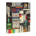 Cassettes, VHS and Video Games Canvas Print Gallery Image 6