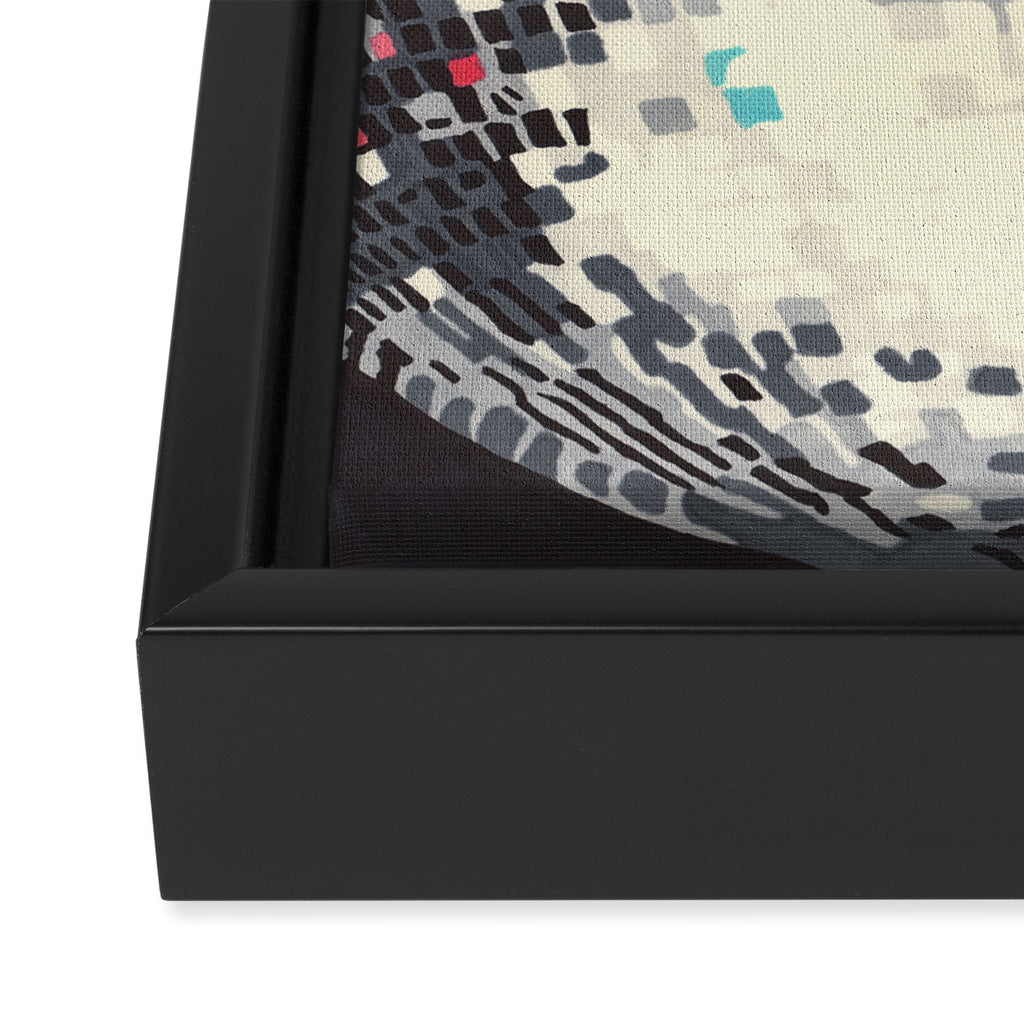 Disco Framed Canvas Print Gallery Image 3