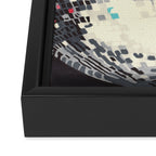 Disco Framed Canvas Print Gallery Image 3