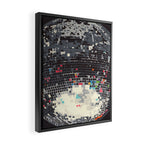 Disco Framed Canvas Print Gallery Image 2