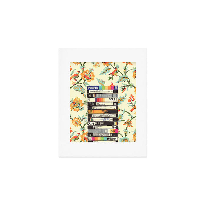 VHS and Entry Hall Wallpaper Art Print Gallery Image 1