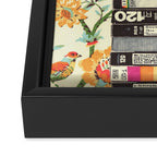 VHS and Entry Hall Wallpaper Framed Canvas Print Gallery Image 3