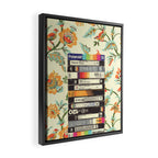 VHS and Entry Hall Wallpaper Framed Canvas Print Gallery Image 2