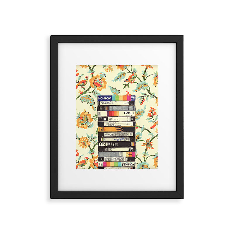VHS and Entry Hall Wallpaper Framed Art Print Gallery Image 5