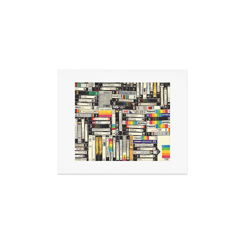 VHS Art Print Gallery Image 1