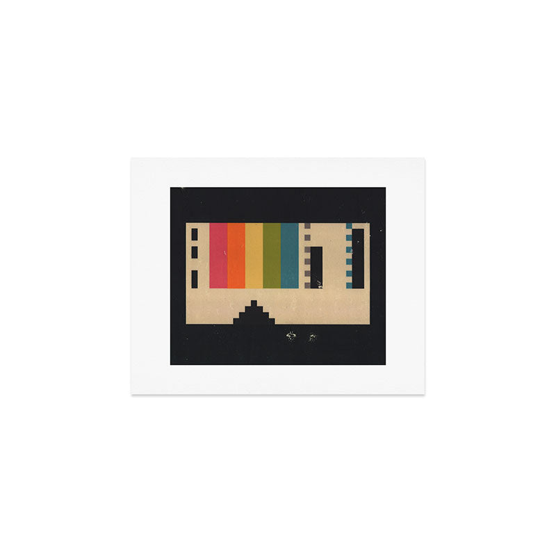 VHS Pixels Art Print Gallery Image 1