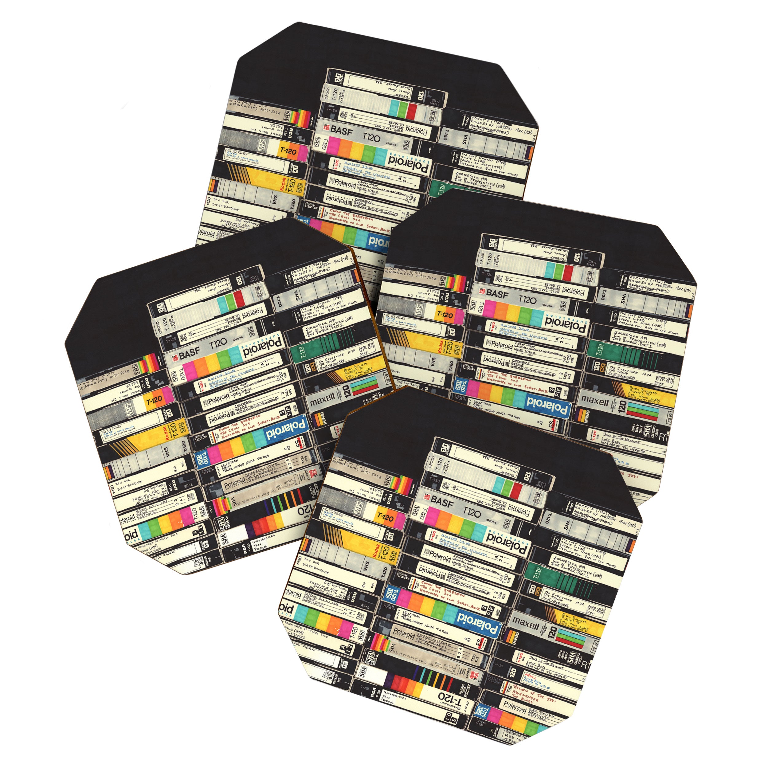 VHS Stack Coaster Gallery Image 1