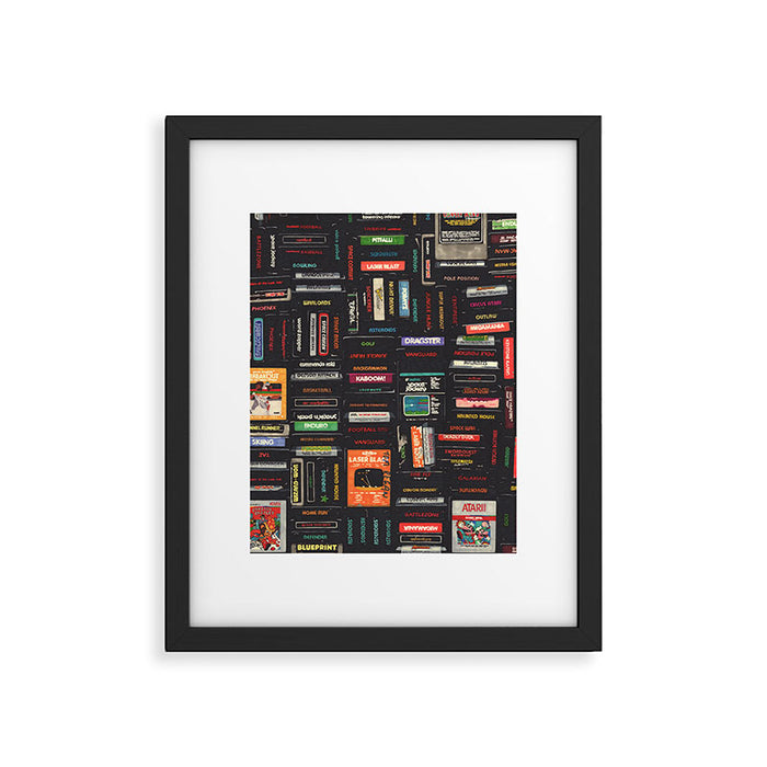 Video Games Framed Art Print Gallery Image 1