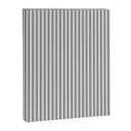 Trendy French Black and White Mattress Ticking Double Stripes Canvas Print Gallery Image 8