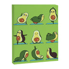 Avocado Yoga Canvas Print Gallery Image 8