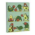 Avocado Yoga With The Seed Canvas Print Gallery Image 8