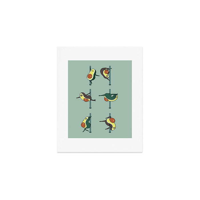 Avocados Pole Dancing Club Art Print Gallery Image 1