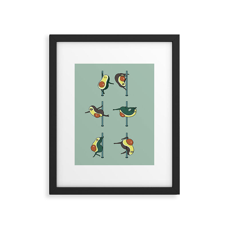 Avocados Pole Dancing Club Framed Art Print Gallery Image 4
