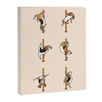 Beagle Pole Dancing Club Canvas Print Gallery Image 8
