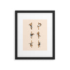 Beagle Pole Dancing Club Framed Art Print Gallery Image 4