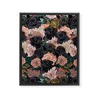 Because Black Pug Framed Canvas Print Gallery Image 8