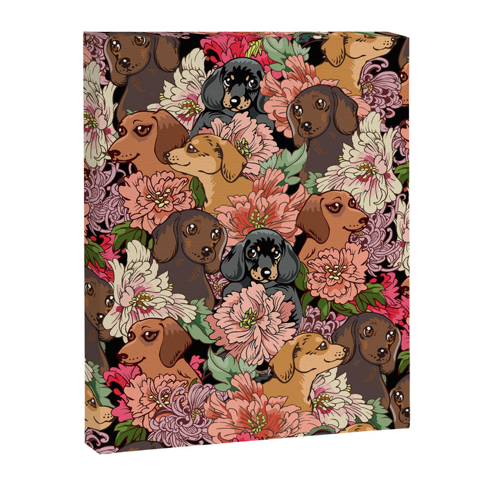 Because Dachshund Canvas Print Gallery Image 1