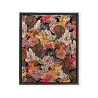 Because Dachshund Framed Canvas Print Gallery Image 8