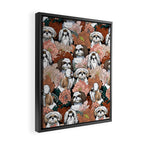 Because Shih Tzu Framed Canvas Print Gallery Image 2