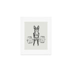 Boston Terrier Lift Art Print Gallery Image 1