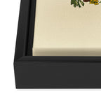 Botanical Pug Framed Canvas Print Gallery Image 3