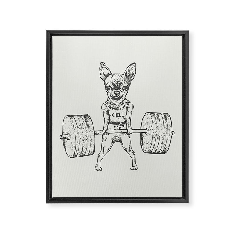 Chihuahua Lift Framed Canvas Print Gallery Image 8
