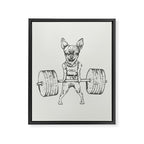 Chihuahua Lift Framed Canvas Print Gallery Image 8