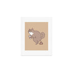 Coffee Makes Cat Poop Art Print Gallery Image 1