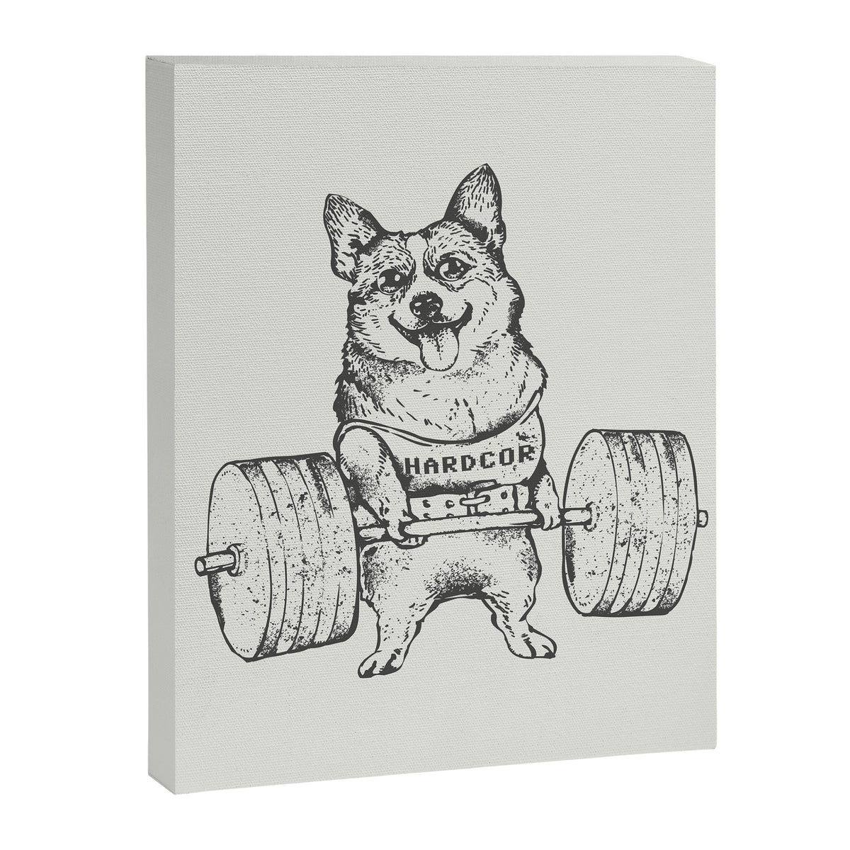 Corgi Lift Canvas Print Gallery Image 8