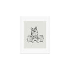 Corgi Lift Art Print Gallery Image 1