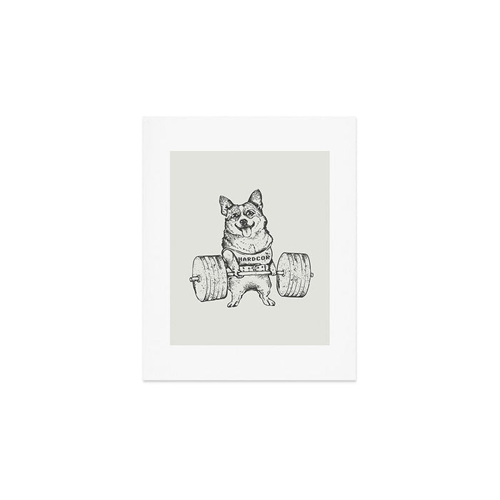 Corgi Lift Art Print Gallery Image 1