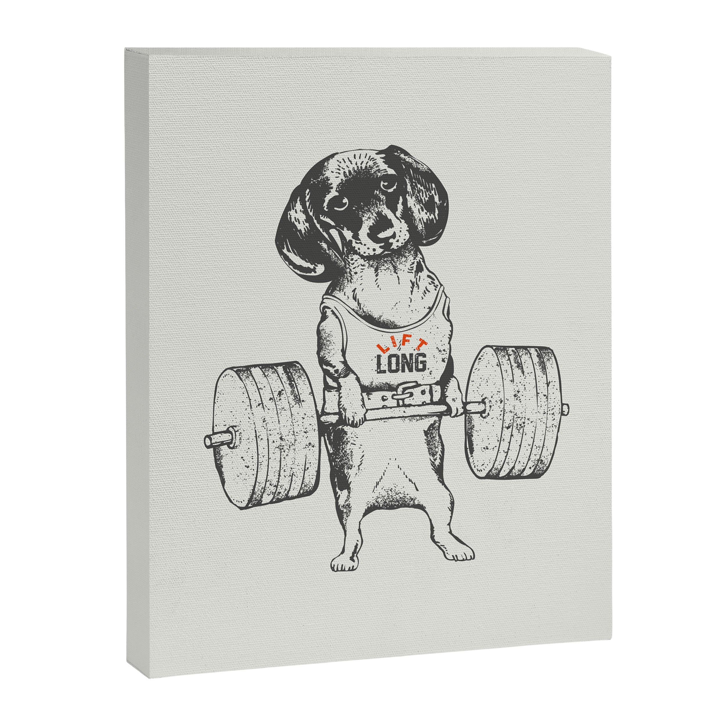 Dachshund Lift Canvas Print Gallery Image 8