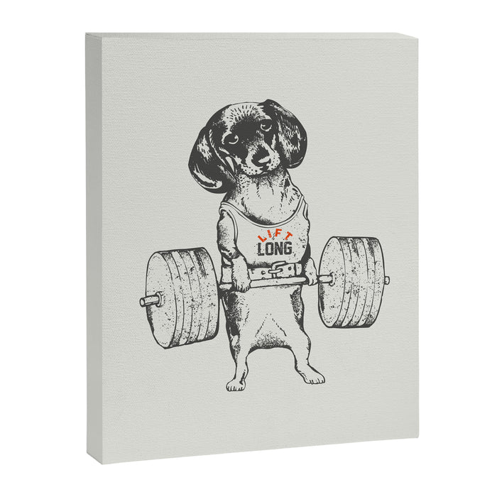 Dachshund Lift Canvas Print Gallery Image 1