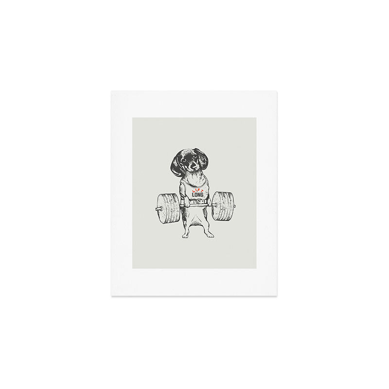 Dachshund Lift Art Print Gallery Image 1