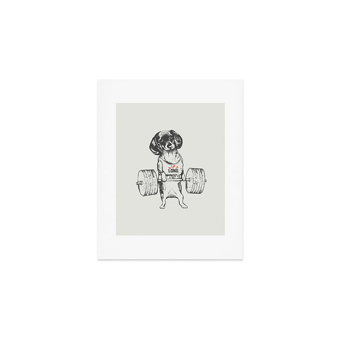 Dachshund Lift Art Print Gallery Image 1