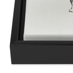 Dachshund Lift Framed Canvas Print Gallery Image 3