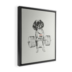 Dachshund Lift Framed Canvas Print Gallery Image 2