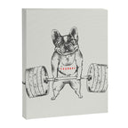 Frenchie Lift Canvas Print Gallery Image 8