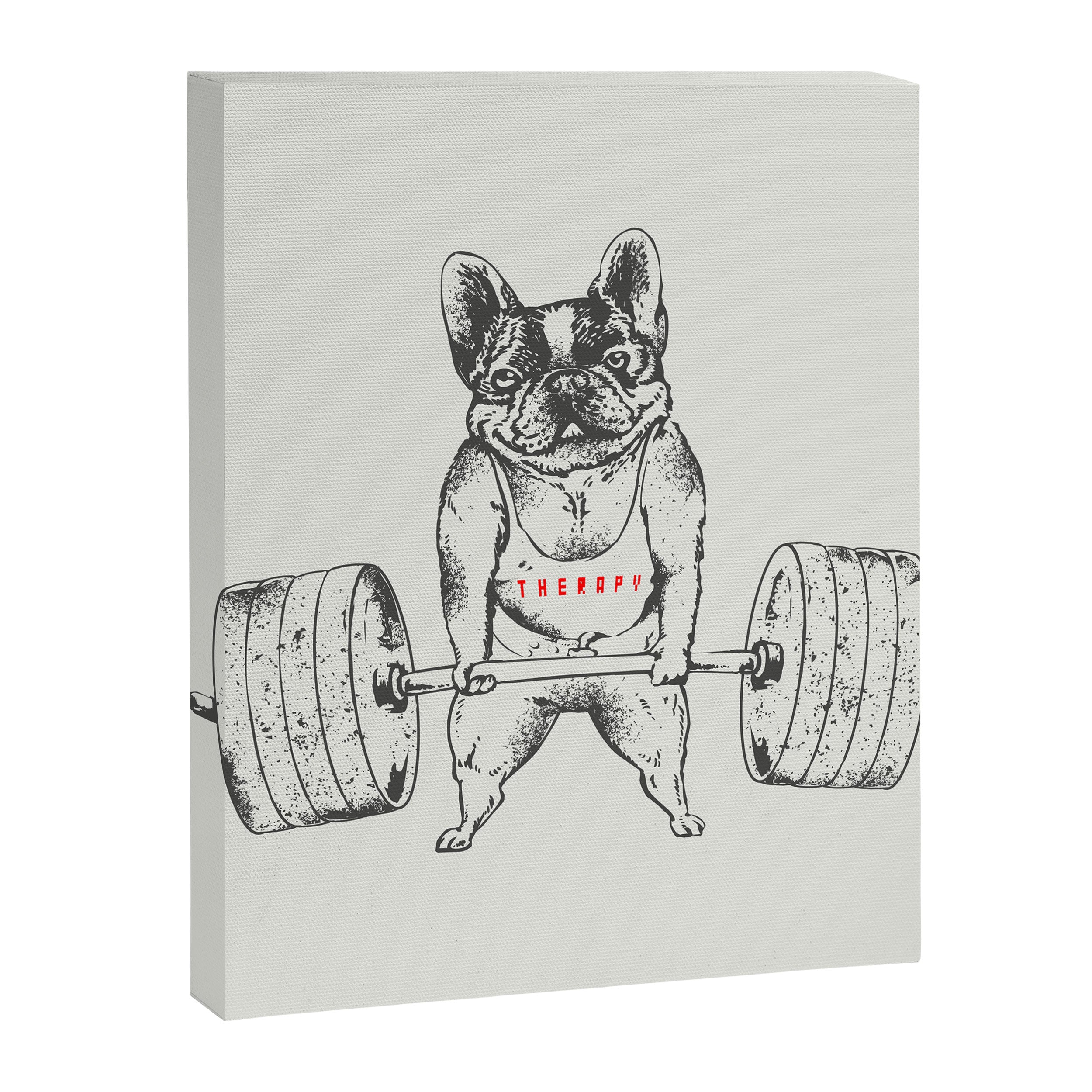 Frenchie Lift Canvas Print Gallery Image 8