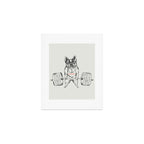 Frenchie Lift Art Print Gallery Image 1