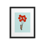 I Believe I Can Fly English Bulldog Framed Art Print Gallery Image 4
