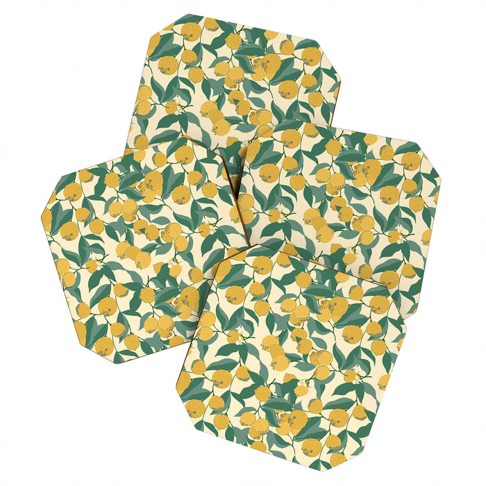 Lemon Pugs Coaster Gallery Image 1