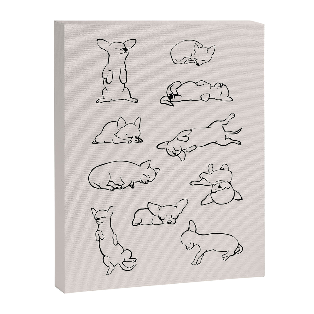 More Sleep Chihuahua Canvas Print Gallery Image 8