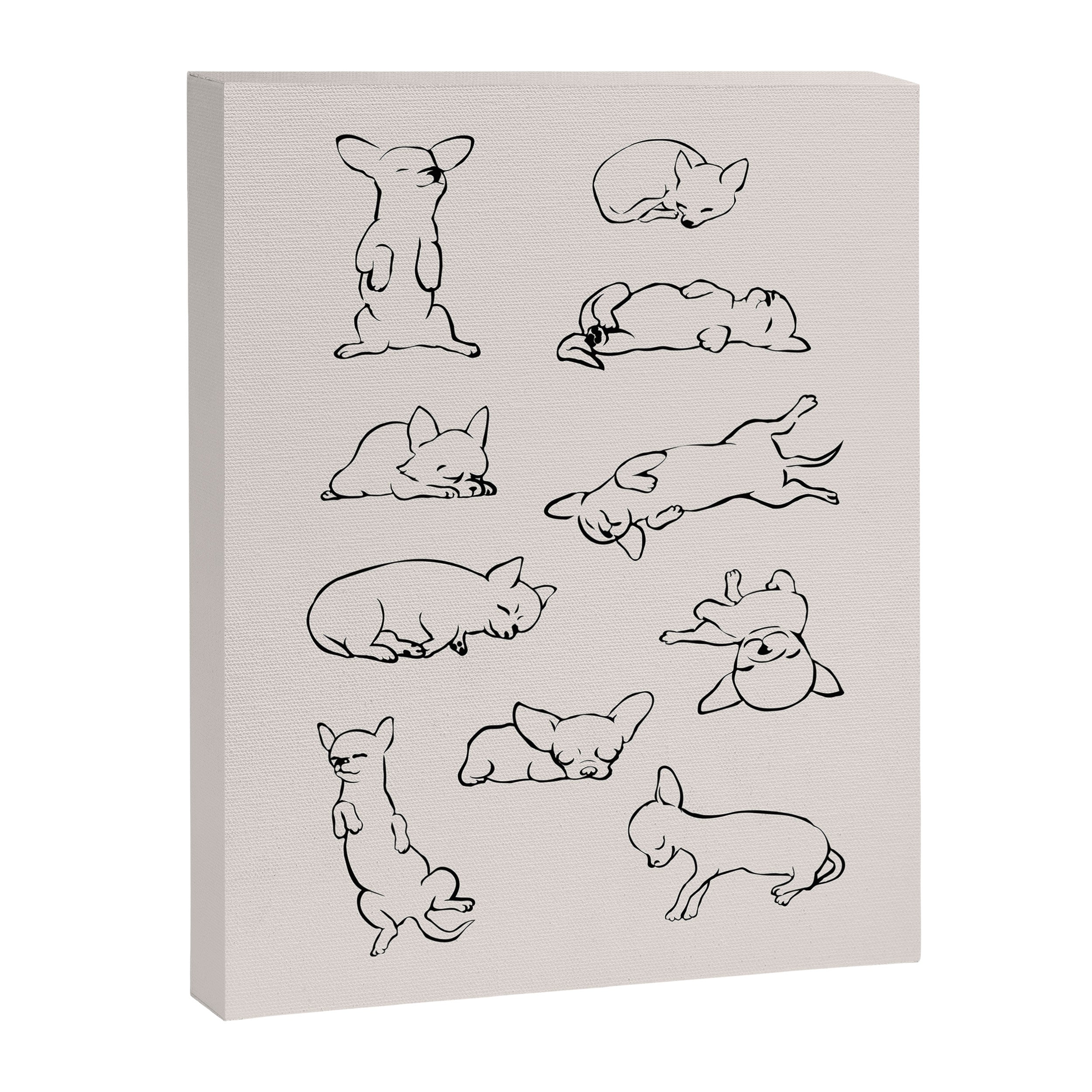 More Sleep Chihuahua Canvas Print Gallery Image 8