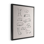 More Sleep Chihuahua Framed Canvas Print Gallery Image 2